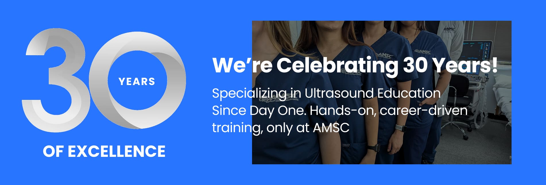 AMSC Ultrasound School - 30 Years of Excellence